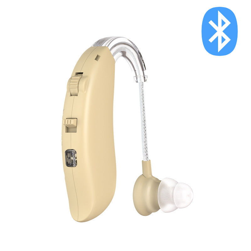 Rechargeable Bluetooth Hearing Aid with Noise Reduction