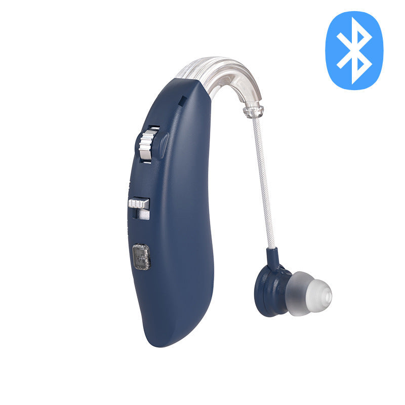 Rechargeable Bluetooth Hearing Aid with Noise Reduction