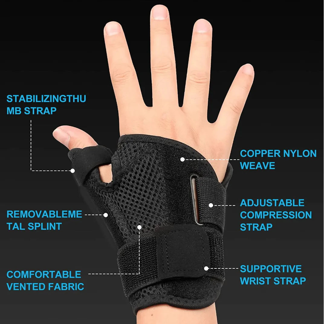 Half Finger Fitness Gloves with Wrist Support