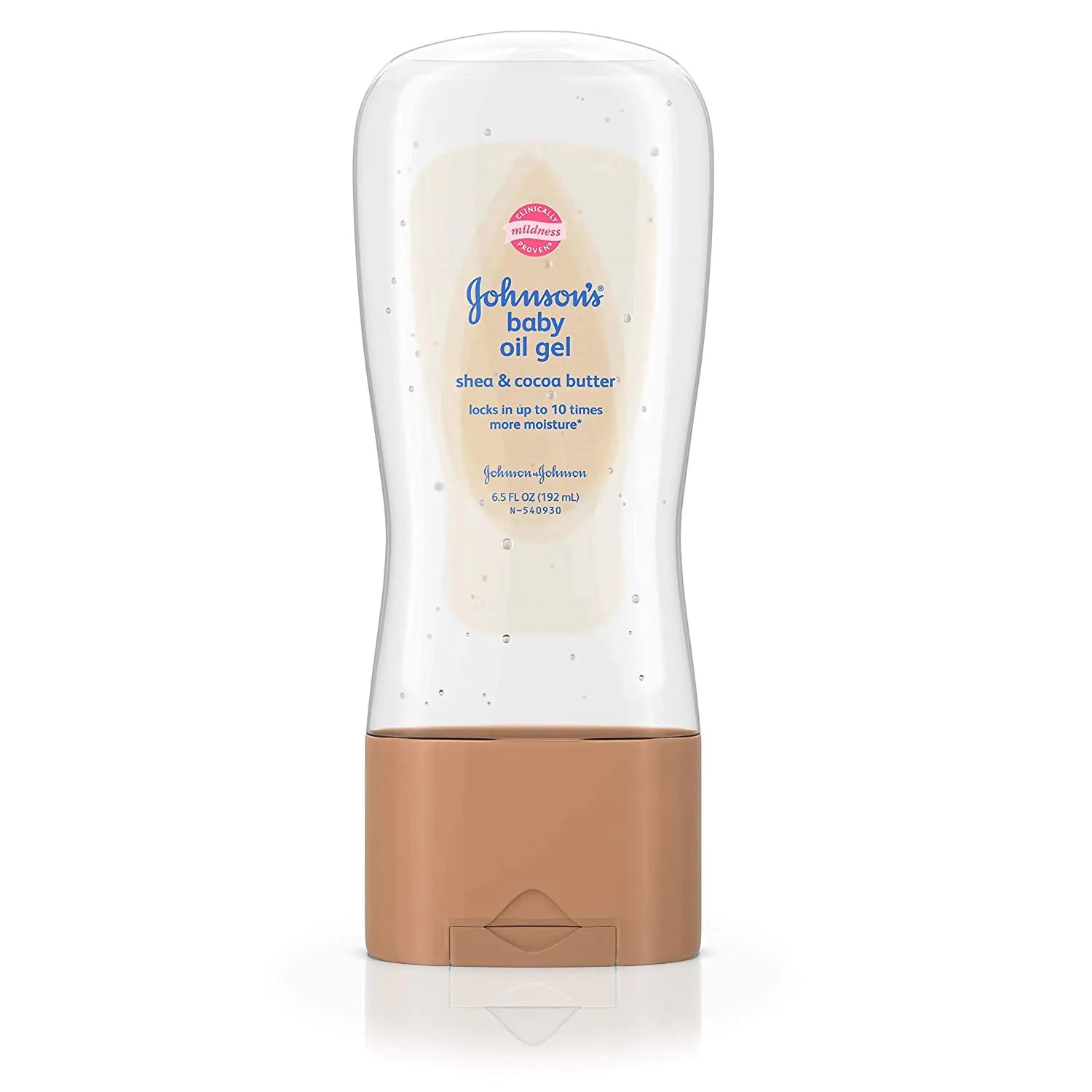 Johnson & Johnson Baby Oil Gel 6.5oz (Pack of 4)