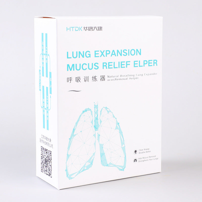 Portable Medical Breathing Trainer with Phlegm Expulsion