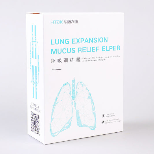 Portable Medical Breathing Trainer with Phlegm Expulsion