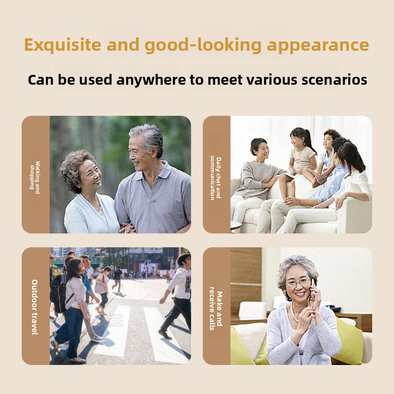 Rechargeable Behind-the-Ear Hearing Amplifier