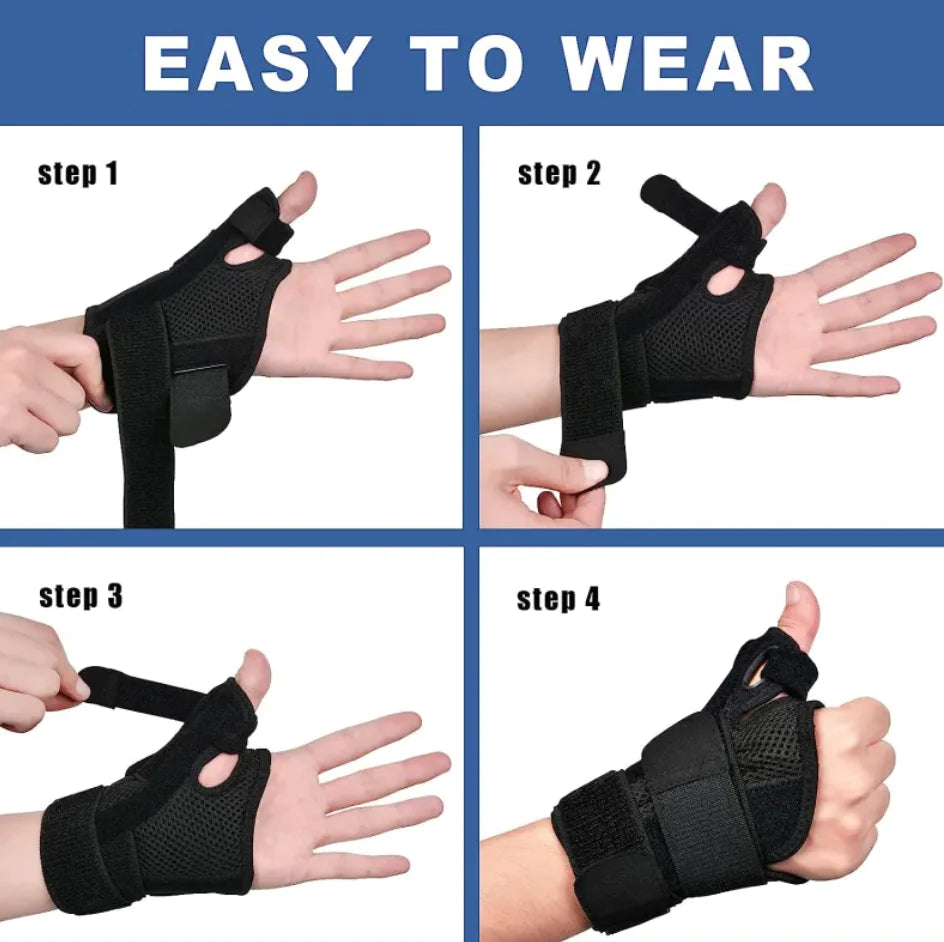 Half Finger Fitness Gloves with Wrist Support