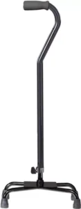 Quad Cane, Large Base Black (VMDMD-10308-4)